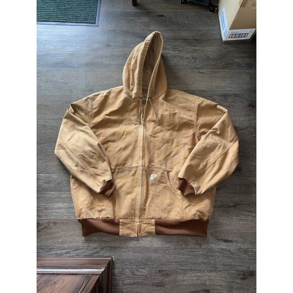 Carhartt 3XL Tall Brown Work Wear Jacket - Picture 1 of 11